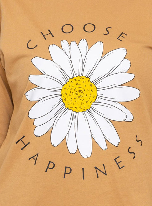 Biscuit Printed Long - Sleeve Design 34 - Khotwh